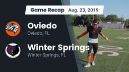 Recap: Oviedo  vs. Winter Springs  2019