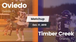 Matchup: Oviedo vs. Timber Creek  2019