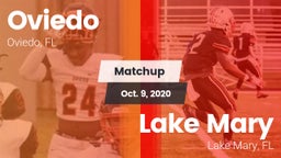 Matchup: Oviedo vs. Lake Mary  2020