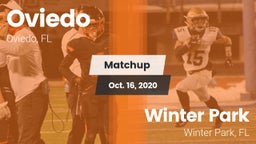 Matchup: Oviedo vs. Winter Park  2020