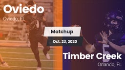 Matchup: Oviedo vs. Timber Creek  2020