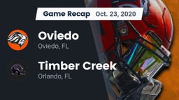 Recap: Oviedo  vs. Timber Creek  2020