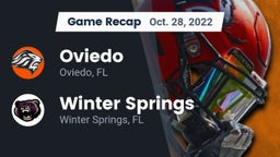 Recap: Oviedo  vs. Winter Springs  2022