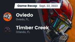 Recap: Oviedo  vs. Timber Creek  2023