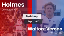 Matchup: Holmes vs. Walton-Verona  2017