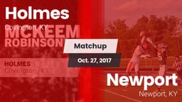 Matchup: Holmes vs. Newport  2017