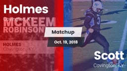 Matchup: Holmes vs. Scott  2018