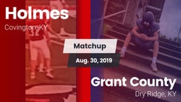 Matchup: Holmes vs. Grant County  2019