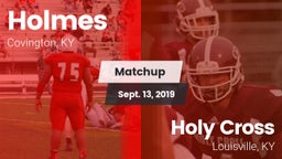 Matchup: Holmes vs. Holy Cross  2019