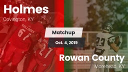Matchup: Holmes vs. Rowan County  2019