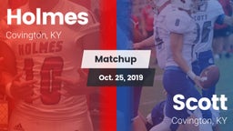 Matchup: Holmes vs. Scott  2019