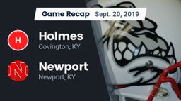 Recap: Holmes  vs. Newport  2019