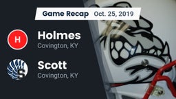 Recap: Holmes  vs. Scott  2019