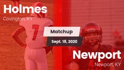 Matchup: Holmes vs. Newport  2020