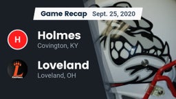 Recap: Holmes  vs. Loveland  2020