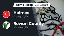 Recap: Holmes  vs. Rowan County  2020