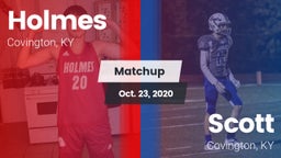 Matchup: Holmes vs. Scott  2020