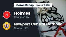 Recap: Holmes  vs. Newport Central Catholic  2020
