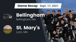Recap: Bellingham  vs. St. Mary's  2021