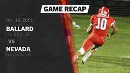 Recap: Ballard  vs. Nevada  2015