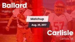 Matchup: Ballard vs. Carlisle  2017