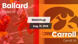 Matchup: Ballard vs. Carroll  2018