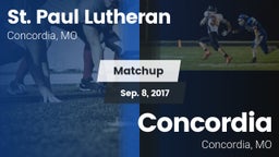 Matchup: St. Paul Lutheran vs. Concordia  2017