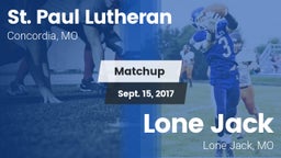 Matchup: St. Paul Lutheran vs. Lone Jack  2017