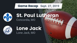 Recap: St. Paul Lutheran  vs. Lone Jack  2019