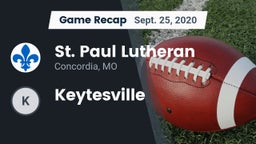 Recap: St. Paul Lutheran  vs. Keytesville 2020