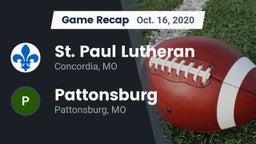 Recap: St. Paul Lutheran  vs. Pattonsburg  2020