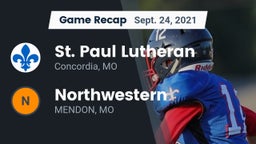 Recap: St. Paul Lutheran  vs. Northwestern  2021