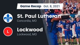 Recap: St. Paul Lutheran  vs. Lockwood  2021