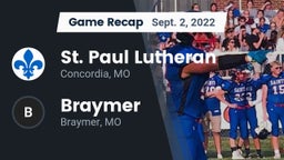Recap: St. Paul Lutheran  vs. Braymer  2022