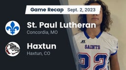 Recap: St. Paul Lutheran  vs. Haxtun  2023