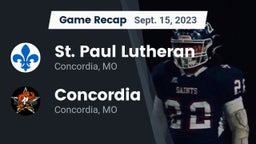 Recap: St. Paul Lutheran  vs. Concordia  2023