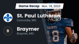 Recap: St. Paul Lutheran  vs. Braymer  2023