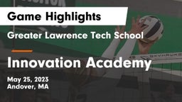 Greater Lawrence Tech School vs Innovation Academy Game Highlights - May 25, 2023