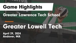 Greater Lawrence Tech School vs Greater Lowell Tech  Game Highlights - April 29, 2024