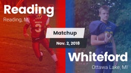 Matchup: Reading vs. Whiteford  2018
