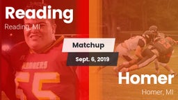Matchup: Reading vs. Homer  2019