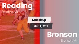Matchup: Reading vs. Bronson  2019