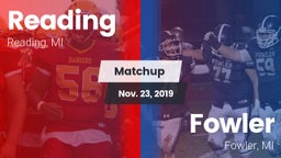 Matchup: Reading vs. Fowler  2019