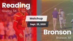 Matchup: Reading vs. Bronson  2020