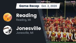 Recap: Reading  vs. Jonesville  2020