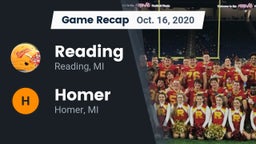 Recap: Reading  vs. Homer  2020