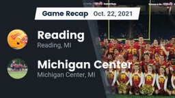 Recap: Reading  vs. Michigan Center  2021