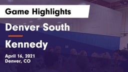 Denver South  vs Kennedy Game Highlights - April 16, 2021