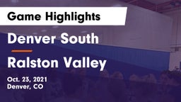 Denver South  vs Ralston Valley Game Highlights - Oct. 23, 2021