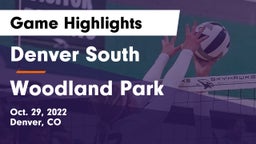 Denver South  vs Woodland Park Game Highlights - Oct. 29, 2022